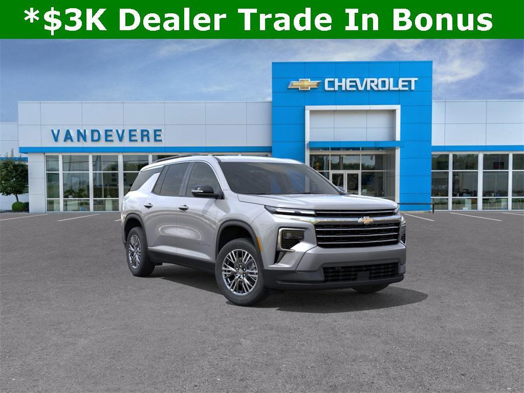 new 2025 Chevrolet Traverse car, priced at $35,995