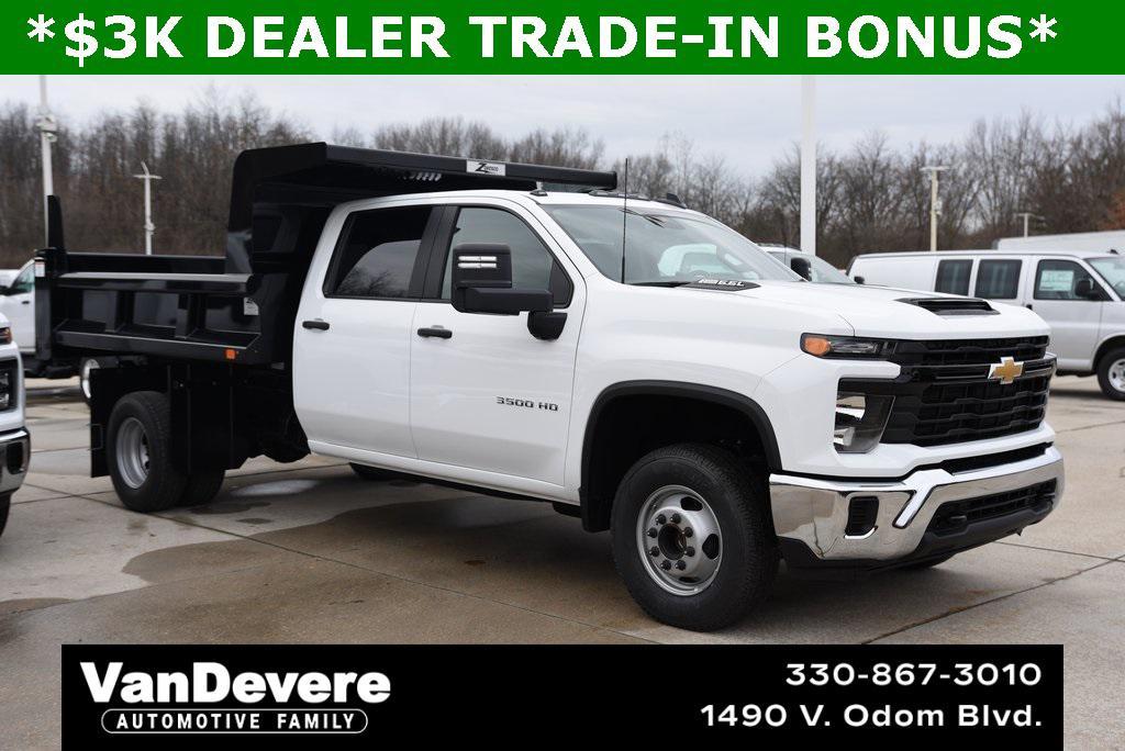 new 2024 Chevrolet Silverado 3500 car, priced at $60,494