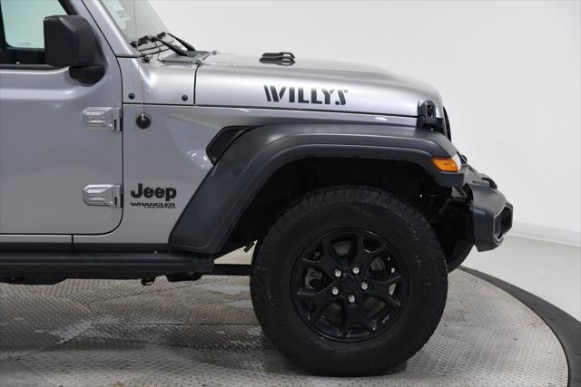 used 2021 Jeep Wrangler Unlimited car, priced at $27,295