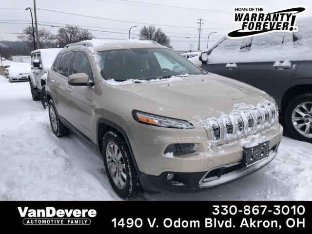 used 2014 Jeep Cherokee car, priced at $14,990