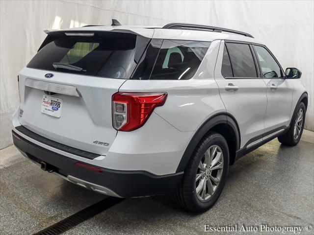 used 2021 Ford Explorer car, priced at $30,500