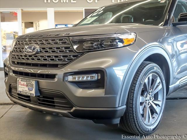 used 2022 Ford Explorer car, priced at $37,400