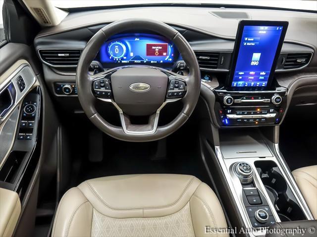 used 2021 Ford Explorer car, priced at $35,155