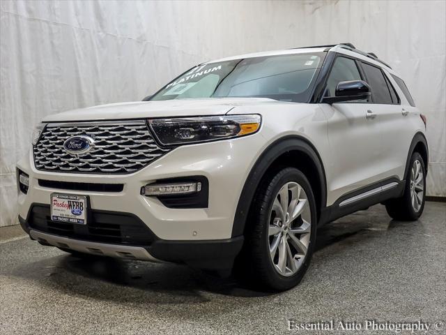 used 2021 Ford Explorer car, priced at $35,155