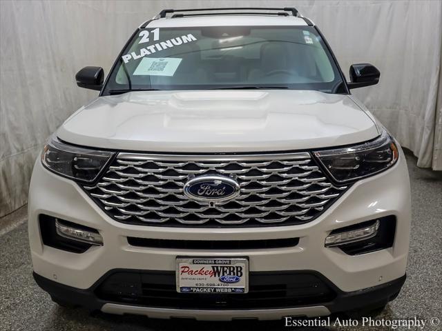 used 2021 Ford Explorer car, priced at $35,155