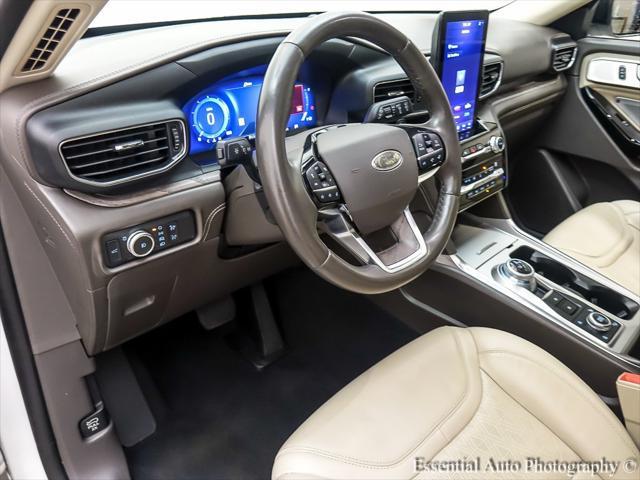 used 2021 Ford Explorer car, priced at $35,155