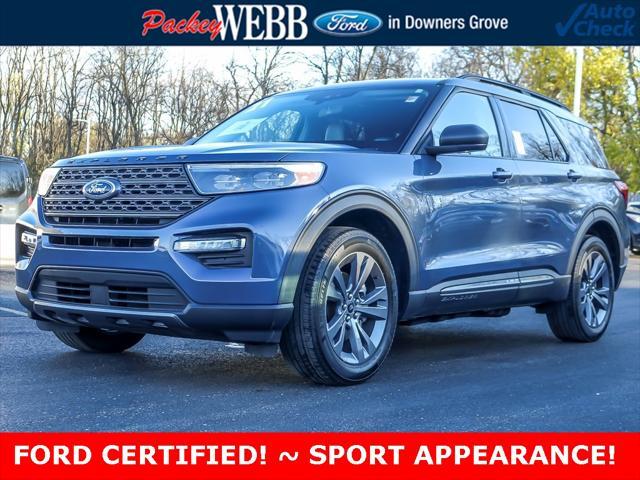 used 2021 Ford Explorer car, priced at $30,395