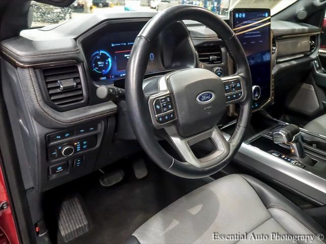 used 2022 Ford F-150 Lightning car, priced at $59,850