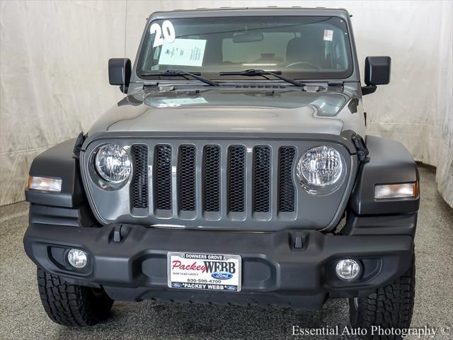 used 2020 Jeep Wrangler Unlimited car, priced at $26,994