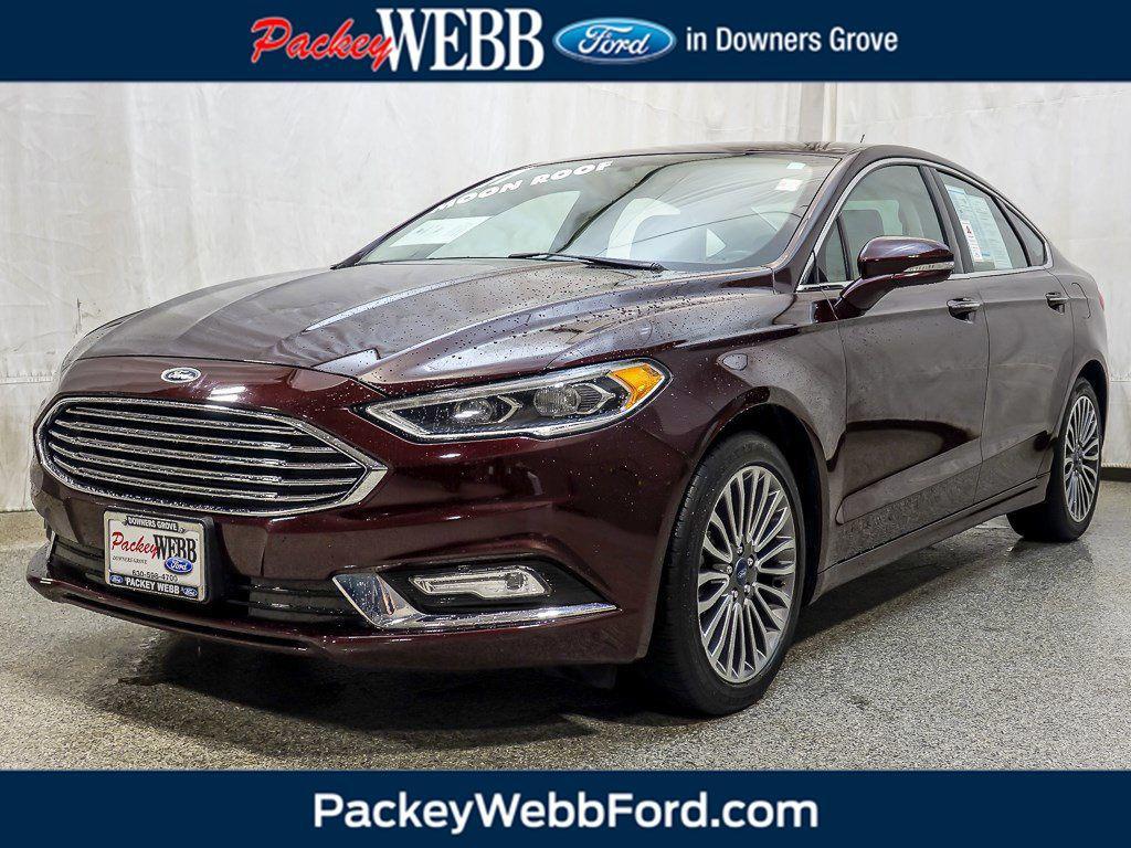 used 2017 Ford Fusion car, priced at $17,658