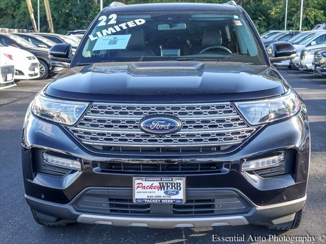 used 2022 Ford Explorer car, priced at $36,500