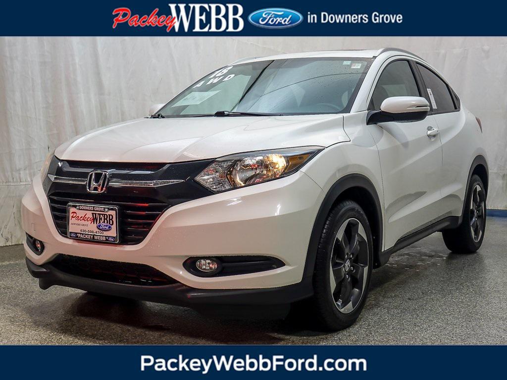 used 2018 Honda HR-V car, priced at $18,799