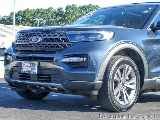 used 2022 Ford Explorer car, priced at $34,800