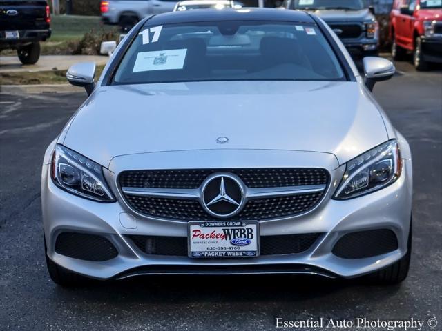 used 2017 Mercedes-Benz C-Class car, priced at $22,475