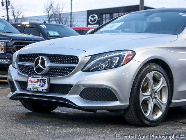 used 2017 Mercedes-Benz C-Class car, priced at $22,475