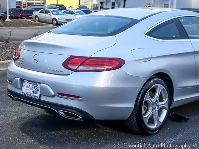 used 2017 Mercedes-Benz C-Class car, priced at $22,475