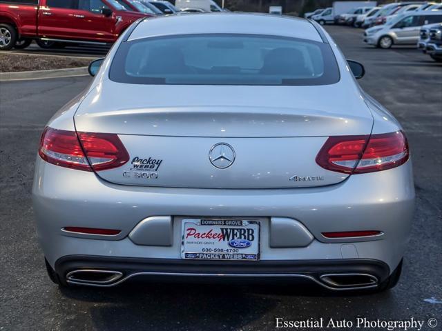 used 2017 Mercedes-Benz C-Class car, priced at $22,475