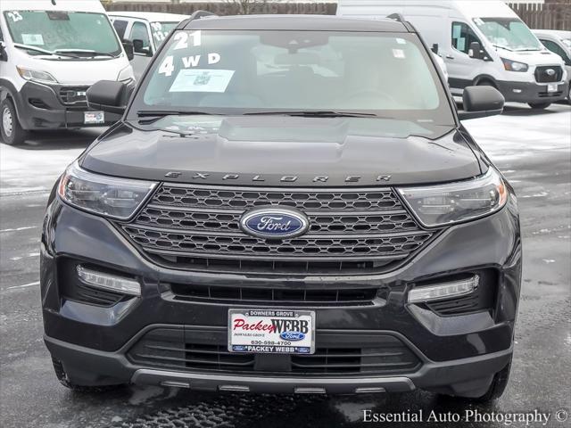 used 2021 Ford Explorer car, priced at $34,300