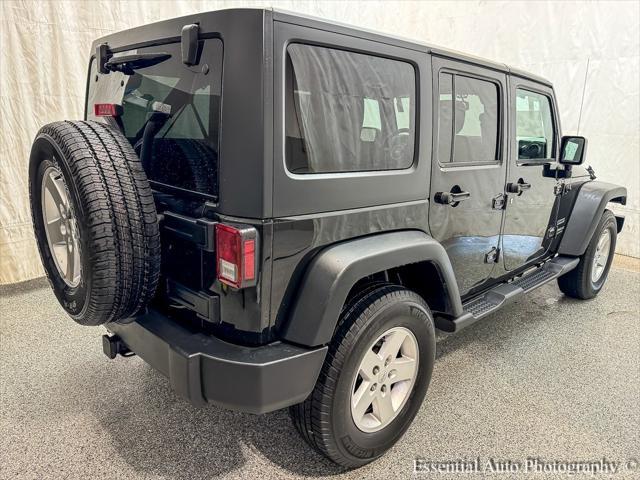 used 2017 Jeep Wrangler Unlimited car, priced at $20,594