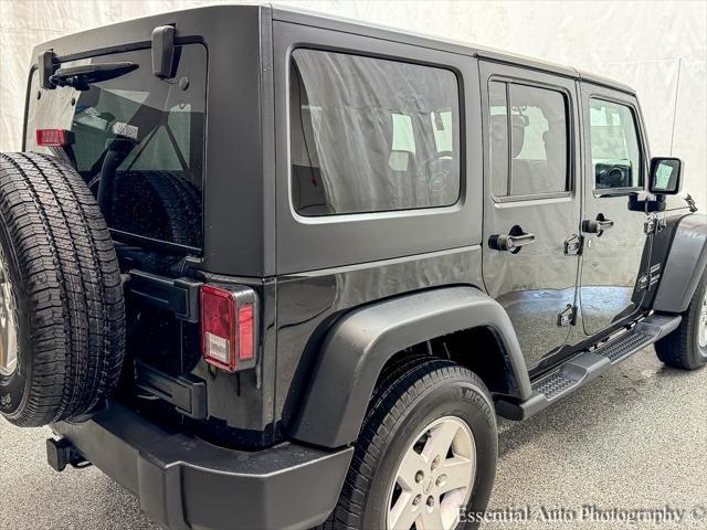 used 2017 Jeep Wrangler Unlimited car, priced at $20,594