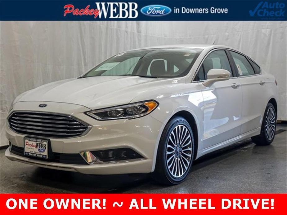 used 2018 Ford Fusion car, priced at $17,900