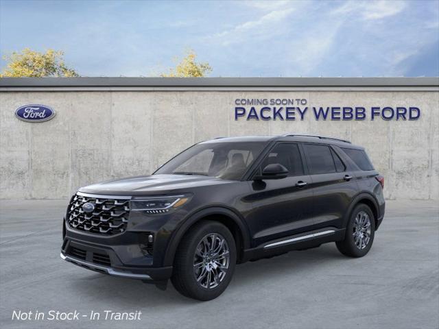 new 2025 Ford Explorer car, priced at $55,875