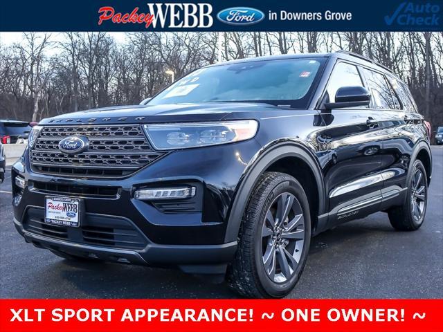 used 2023 Ford Explorer car, priced at $35,689