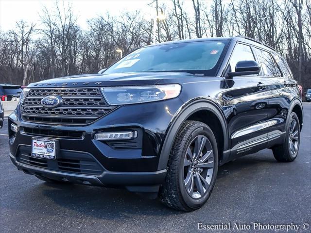 used 2023 Ford Explorer car, priced at $35,689