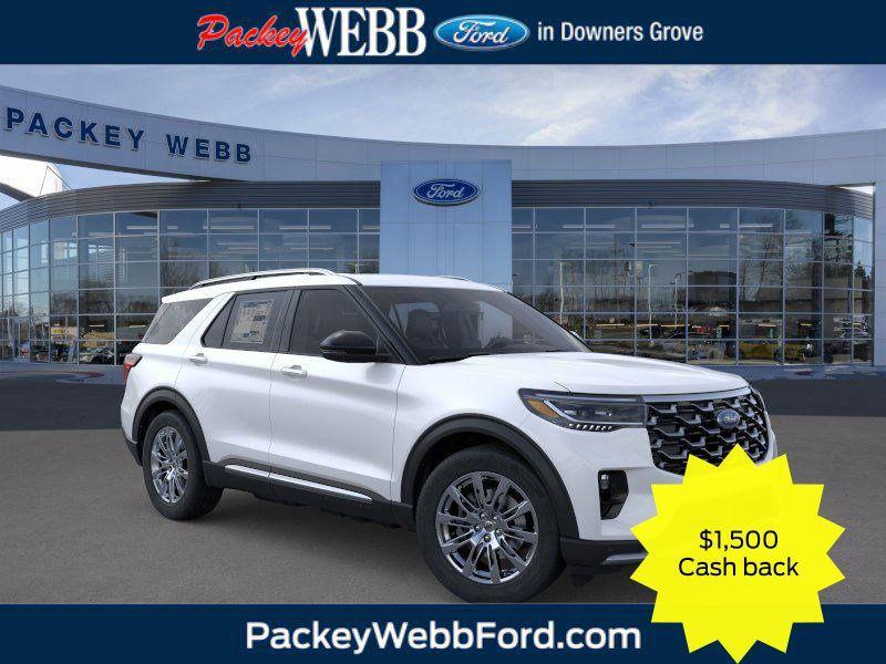 new 2025 Ford Explorer car, priced at $54,570