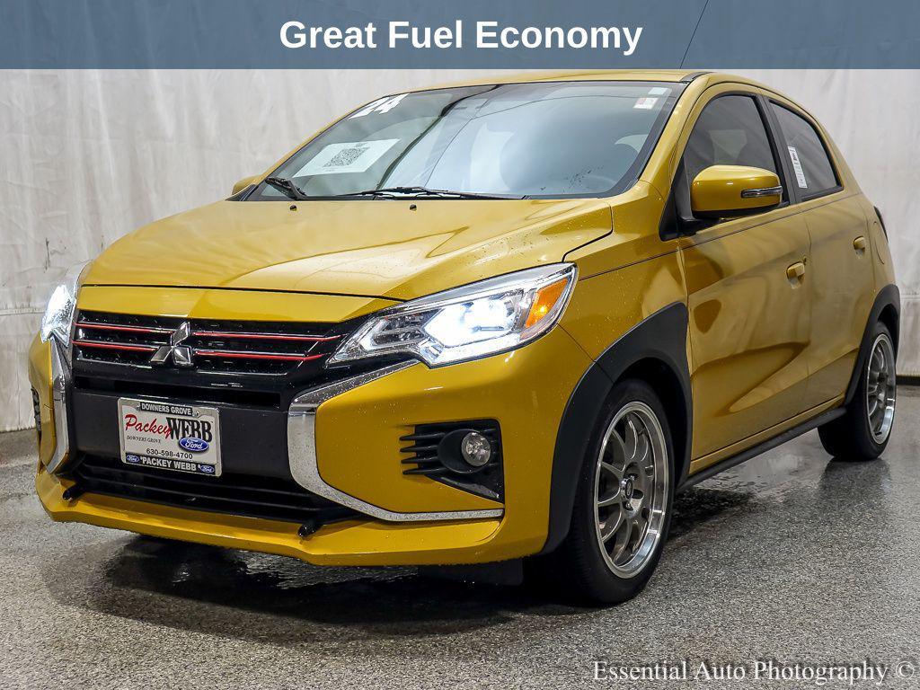 used 2024 Mitsubishi Mirage car, priced at $15,712
