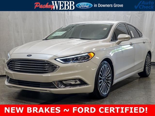 used 2017 Ford Fusion car, priced at $14,600