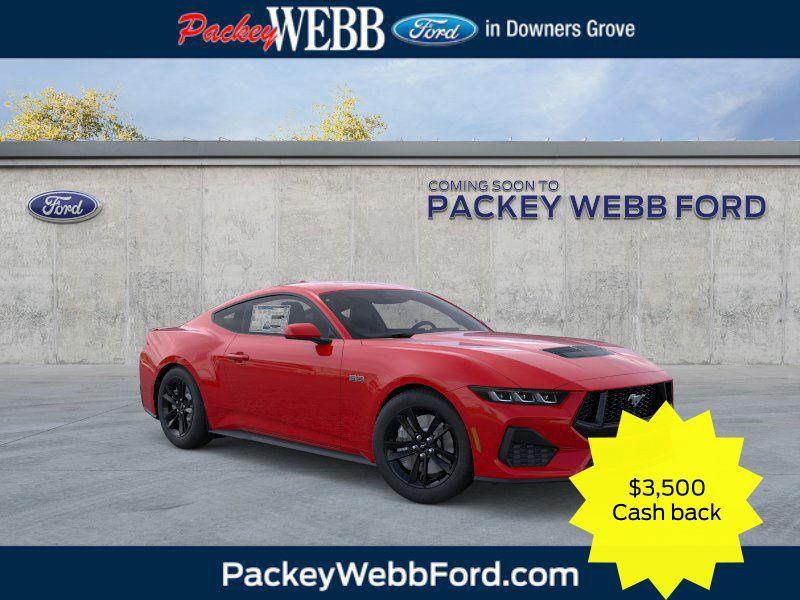 new 2025 Ford Mustang car, priced at $48,857