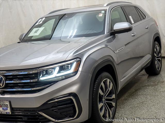used 2022 Volkswagen Atlas Cross Sport car, priced at $33,499