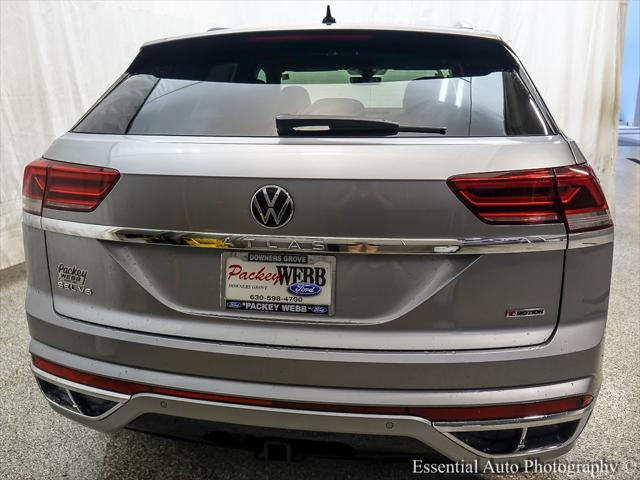 used 2022 Volkswagen Atlas Cross Sport car, priced at $33,499