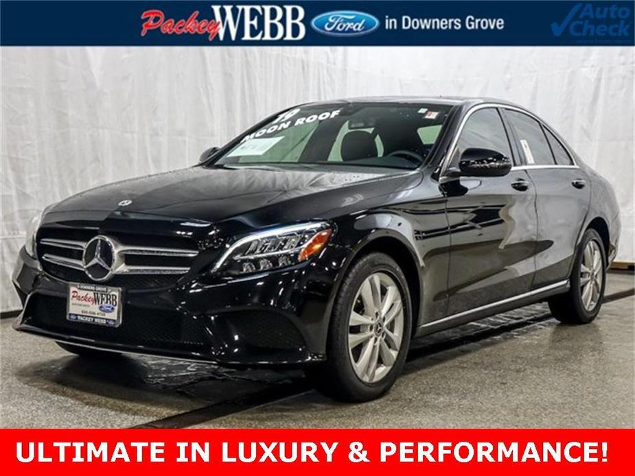 used 2019 Mercedes-Benz C-Class car, priced at $24,561