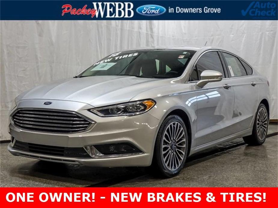 used 2018 Ford Fusion car, priced at $17,900