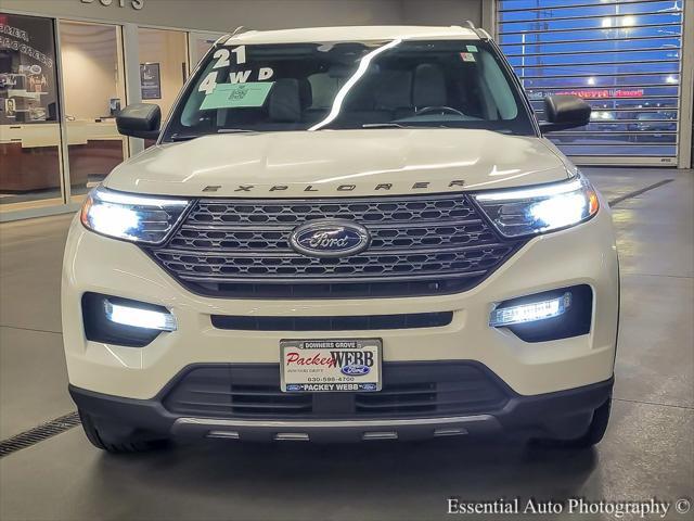 used 2021 Ford Explorer car, priced at $33,280