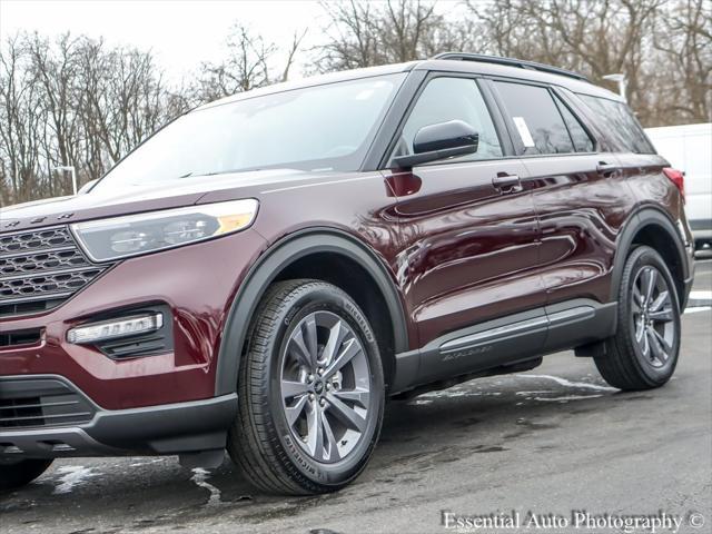 used 2022 Ford Explorer car, priced at $38,275