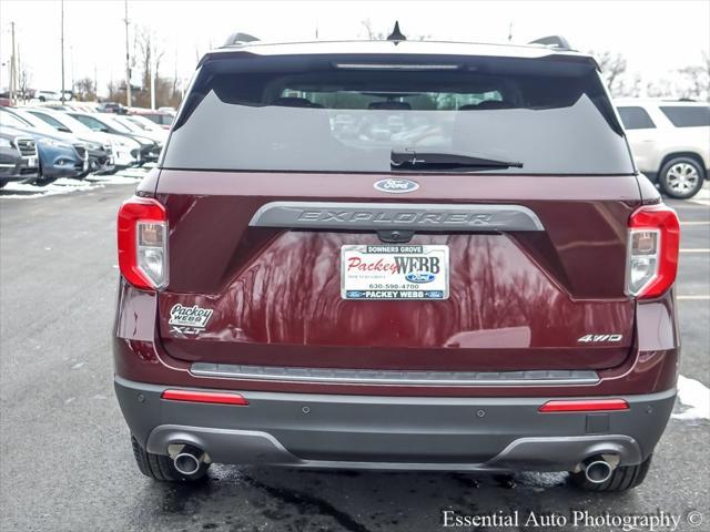 used 2022 Ford Explorer car, priced at $38,275