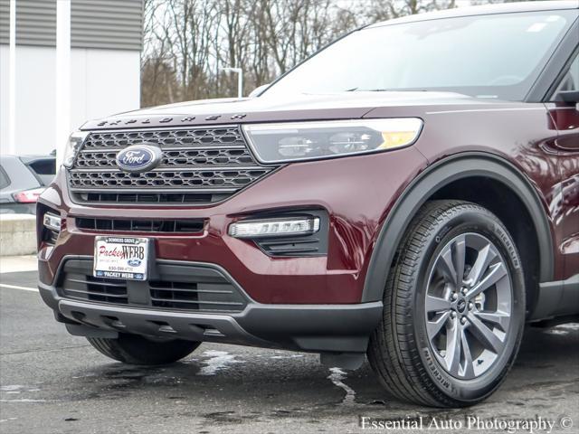 used 2022 Ford Explorer car, priced at $38,275