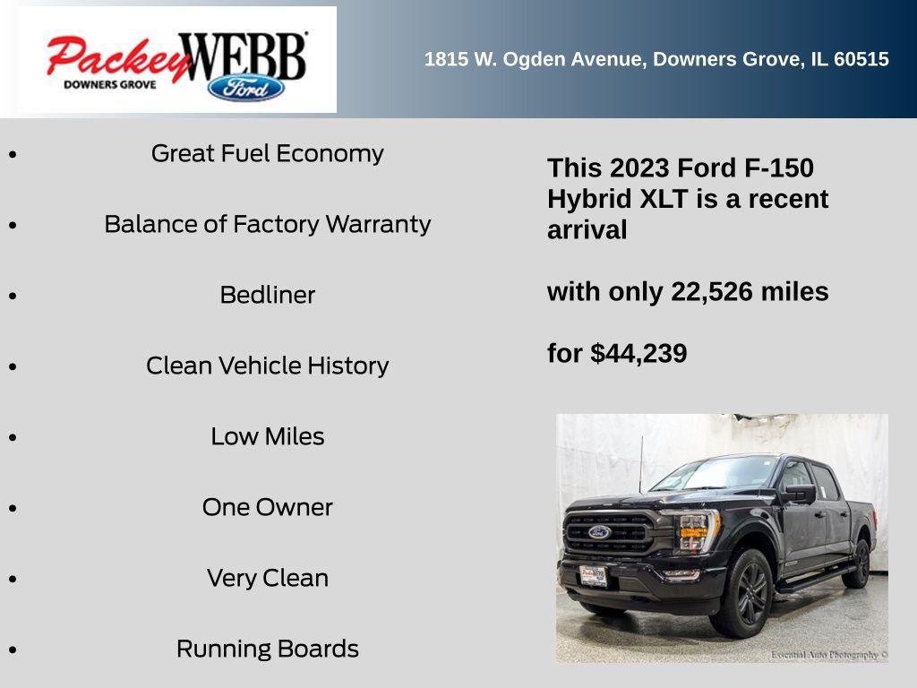 used 2023 Ford F-150 car, priced at $44,239