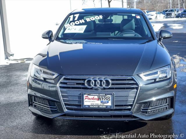 used 2017 Audi A4 car, priced at $21,595