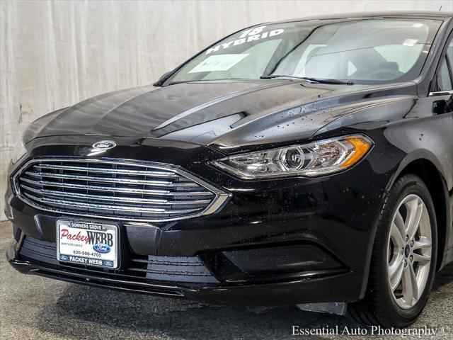 used 2018 Ford Fusion Hybrid car, priced at $17,828