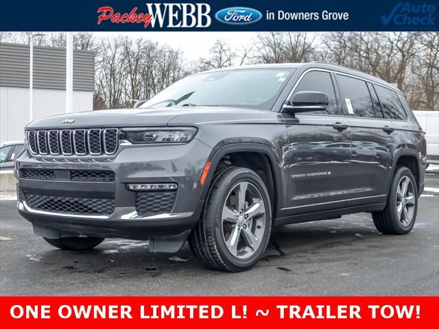 used 2021 Jeep Grand Cherokee L car, priced at $34,500