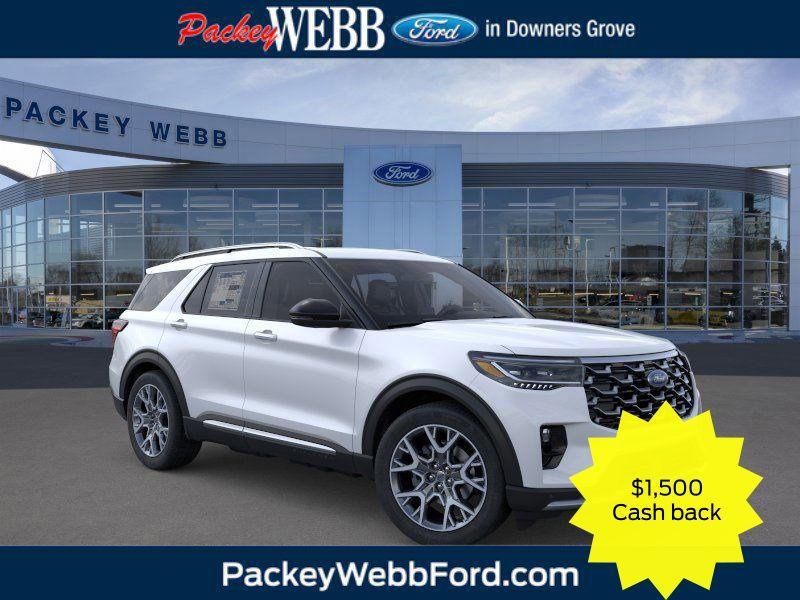 new 2025 Ford Explorer car, priced at $57,845
