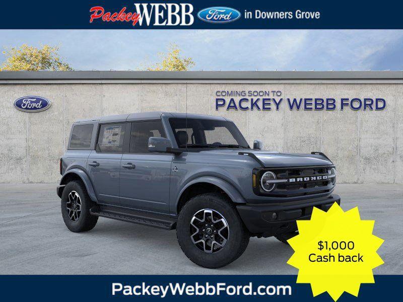 new 2025 Ford Bronco car, priced at $53,046