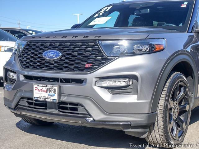 used 2021 Ford Explorer car, priced at $37,750