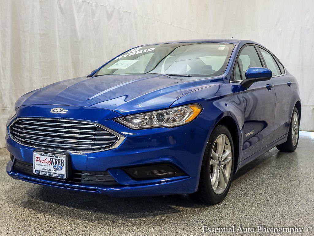 used 2018 Ford Fusion Hybrid car, priced at $16,746