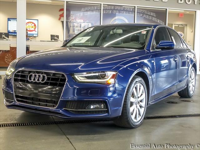 used 2015 Audi A4 car, priced at $15,600