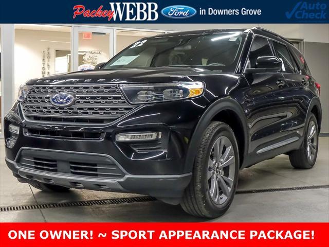 used 2022 Ford Explorer car, priced at $34,700